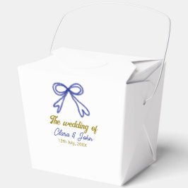 Die Hochzeit von Goldmedaille Geschenkschachtel