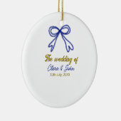 Die Hochzeit von Goldmedaille Keramik Ornament (Rechts)