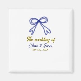 Die Hochzeit von Goldmedaille Magnet