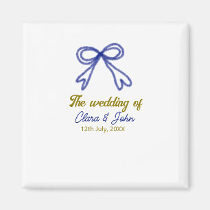 Die Hochzeit von Goldmedaille Magnet