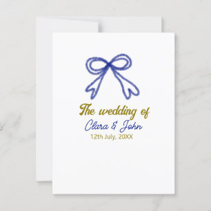 Die Hochzeit von Goldmedaille Postkarte