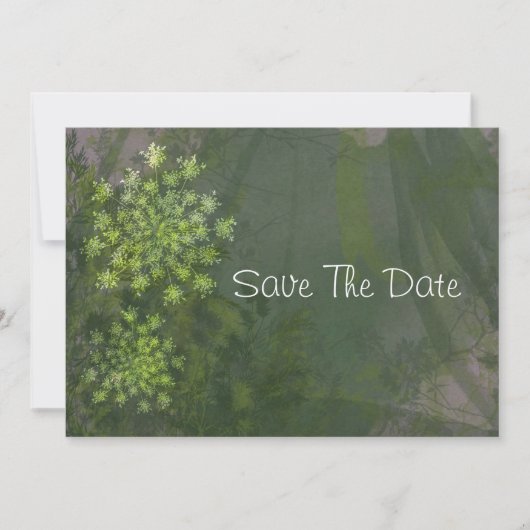 Die Hochzeit von Königin Anne rettet das Datum Save The Date (Vorderseite)