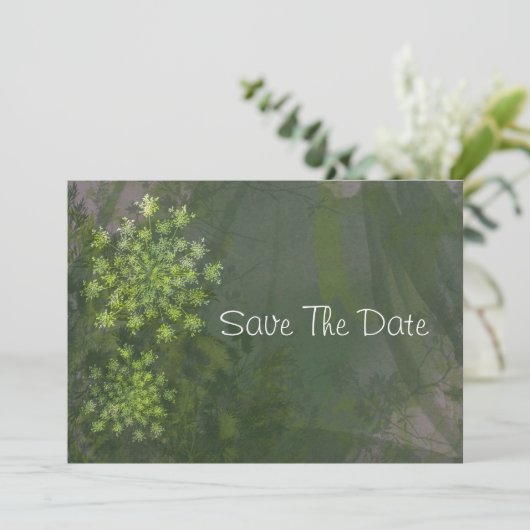 Die Hochzeit von Königin Anne rettet das Datum Save The Date (Stehend Vorderseite)