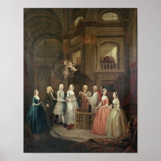 Die Hochzeit von Stephen Beckingham und Mary Cox Poster (Vorne)