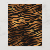 Die Hochzeit von Tigeraugen rettet das Datum Flyer (Hinten)