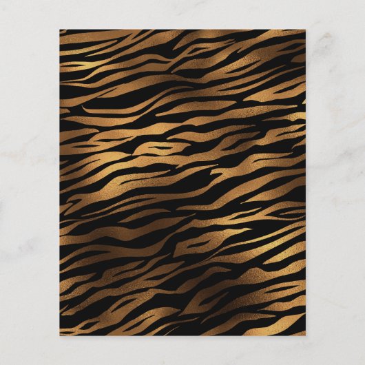 Die Hochzeit von Tigeraugen rettet das Datum Flyer (Hinten)