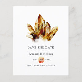 Die Hochzeit von Tigeraugen rettet das Datum Flyer