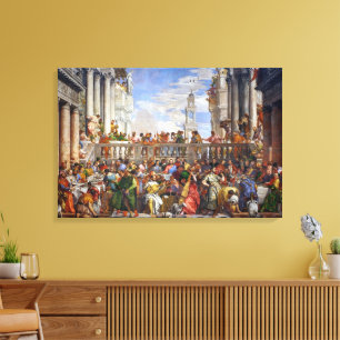 Die Hochzeit zu Kana Paolo Veronese Leinwanddruck