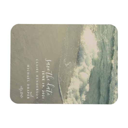 Die Hochzeiten der Ozeane speichern das Datum Magnet (Horizontal)