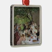 Die Hochzeits-Mahlzeit bei Yport, 1886 Silbernes Ornament (Rechts)