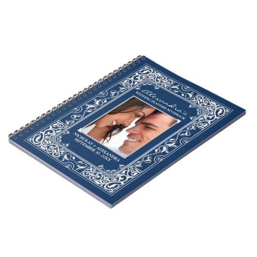 Die Hochzeits-Planer-Notizbuch der Vignetten-Braut Notizblock (Linke Seite)