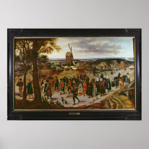 Die Hochzeits-Prozession Poster