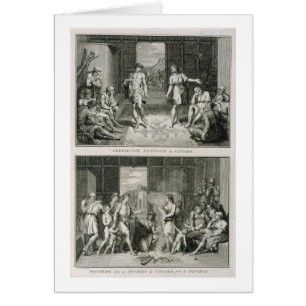 Die Hochzeits-Zeremonie und die Art der Scheidung