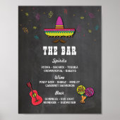 Die Hochzeitsempfehlung des Bar Fiesta Party Poster (Vorne)