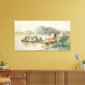 Die Hochzeitsfeier Leinwanddruck (Insitu (Wohnzimmer))