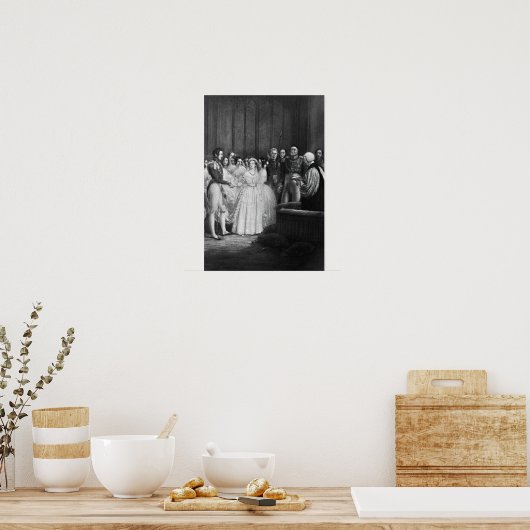 Die Hochzeitsfeier Poster (Küche)