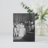 Die Hochzeitsfeier Postkarte (Stehend Vorderseite)