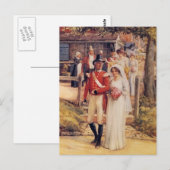Die Hochzeitsfeier Postkarte (Vorne/Hinten)