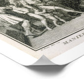 Die Hochzeitsfeier und die Art und Weise der Schei Poster (Ecke)