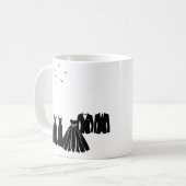 Die Hochzeitsgesellschaft Kaffeetasse (Vorderseite Links)