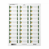 Die Hochzeitskollektion der Ananas mit tropischen (Vorne)