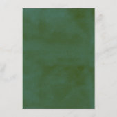 Die Hochzeitskollektion der Ananas mit tropischen Menükarte (Rückseite)