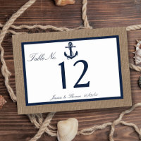 Die Hochzeitskollektion der Marine auf Burlap Beac