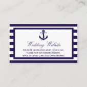 Die Hochzeitskollektion der Nautischen Seestreitkr Begleitkarte (Vorderseite)