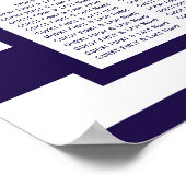 Die Hochzeitskollektion der Nautischen Seestreitkr Poster (Ecke)