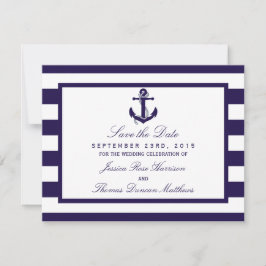 Die Hochzeitskollektion der Nautischen Seestreitkr Save The Date