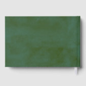 Die Hochzeitskollektion der Pinienwälder Gästebuch (Rückseite)