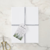 Die Hochzeitskollektion der Pinienwälder Geschenkanhänger (Mit Garn)