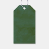 Die Hochzeitskollektion der Pinienwälder Geschenkanhänger (Rückseite)