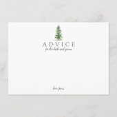 Die Hochzeitskollektion der Pinienwälder Hinweiskarte (Vorderseite)