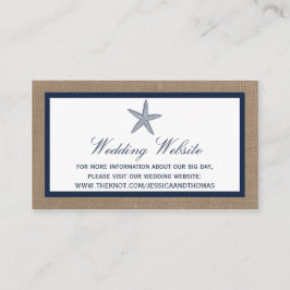 Die Hochzeitskollektion der Seestreitkräfte von Bu Begleitkarte