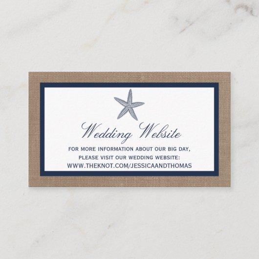 Die Hochzeitskollektion der Seestreitkräfte von Bu Begleitkarte (Vorderseite)