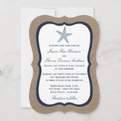 Die Hochzeitskollektion der Seestreitkräfte von Bu Einladung (Vorderseite)