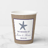 Die Hochzeitskollektion der Seestreitkräfte von Bu Pappbecher (Vorderseite)