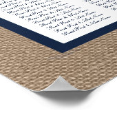 Die Hochzeitskollektion der Seestreitkräfte von Bu Poster (Ecke)