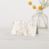 Die Hochzeitskollektion des Carved Heart Tree Platzkarte (Rückseite)