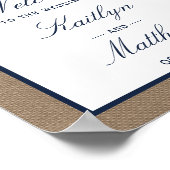 Die Hochzeitskollektion des Nautical Lighthouse Bu Poster (Ecke)