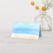 Die Hochzeitskollektion des Strandbades Platzkarte (Rückseite)