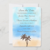 Die Hochzeitskollektion des Strandbades Save The Date (Vorderseite)
