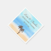 Die Hochzeitskollektion des Strandbades Serviette (Ecke)