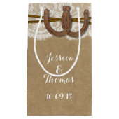 Die Hochzeitskollektion von Kraft, Spitzen und Hor Kleine Geschenktüte (Vorderseite)