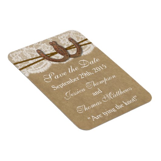 Die Hochzeitskollektion von Kraft, Spitzen und Hor Magnet (Rechte Seite)