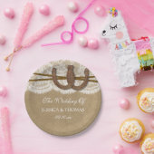 Die Hochzeitskollektion von Kraft, Spitzen und Hor Pappteller (Party)