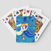 Die Hochzeitsmalerei zeitgenössischer Kunst Spielkarten (Rückseite)