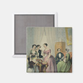 Die Hochzeitspräsentationen Magnet (Vorderseite/Rückseite)