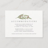 Die Hochzeitsstätte der Olivenzweige Begleitkarte (Vorderseite)